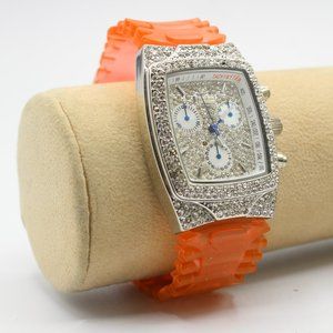 Peire Bernie Women's Casual Watch Sparkly Buckle Band Rectangular Face 90's